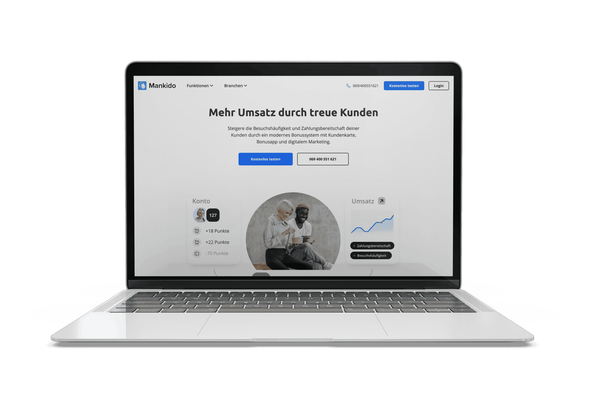 Mankido Mobile App - Kundenbindung auf hohem Niveau